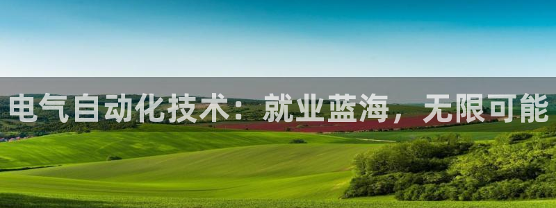 凯发k8官方旗舰店app：电气自动化技术：就业蓝海