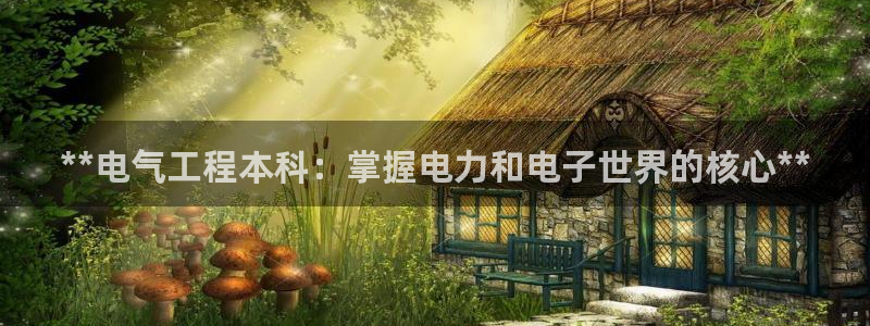 凯发国际网站首页：**电气工程本科：掌握电力和电子