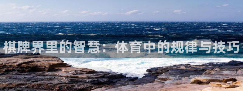 k1体育平台下载：棋牌界里的智慧：体育中的规律与技巧
