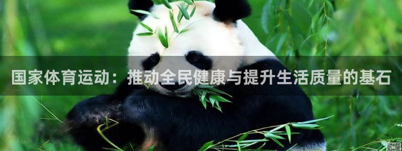 k1体育下载地址：国家体育运动：推动全民健康与提升生活质量的基石